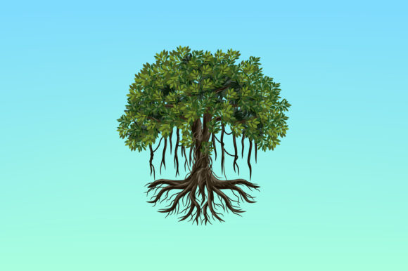 Banyan Tree Vector Illustrations: A Designer's Toolkit
