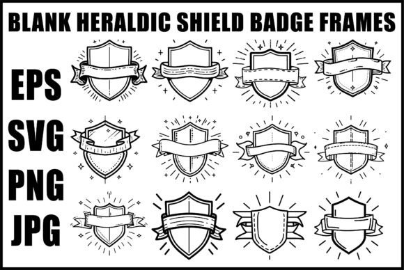 Black Heraldic Shield Sword SVG: A Complete Design Asset Review