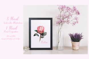 Bright & Beautiful Watercolor Floral Illustrations