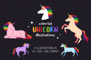 Enchanting Unicorn Illustrations for Your Creative Projects