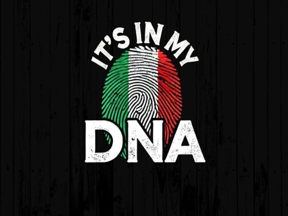 Italian Heritage Sublimation Design: Your Digital Flag