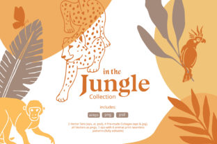 Jungle Vibe: Elevate Your Projects with Hand Drawn Illustrations
