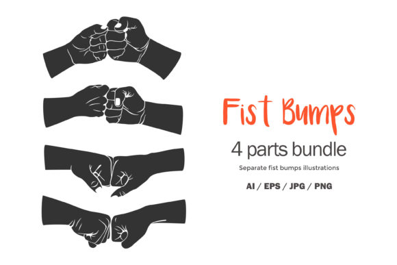 Unleash Creativity with the Fist Bumps Illustrations Bundle
