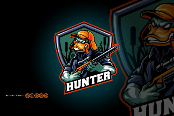 Unleash the Hunt: Mastering Duck Hunter Logo Mascot Illustrations