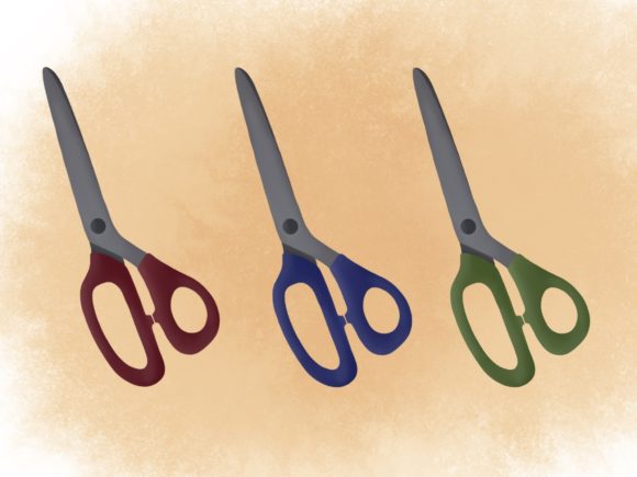 Unlocking Potential with Close Scissors Illustrations